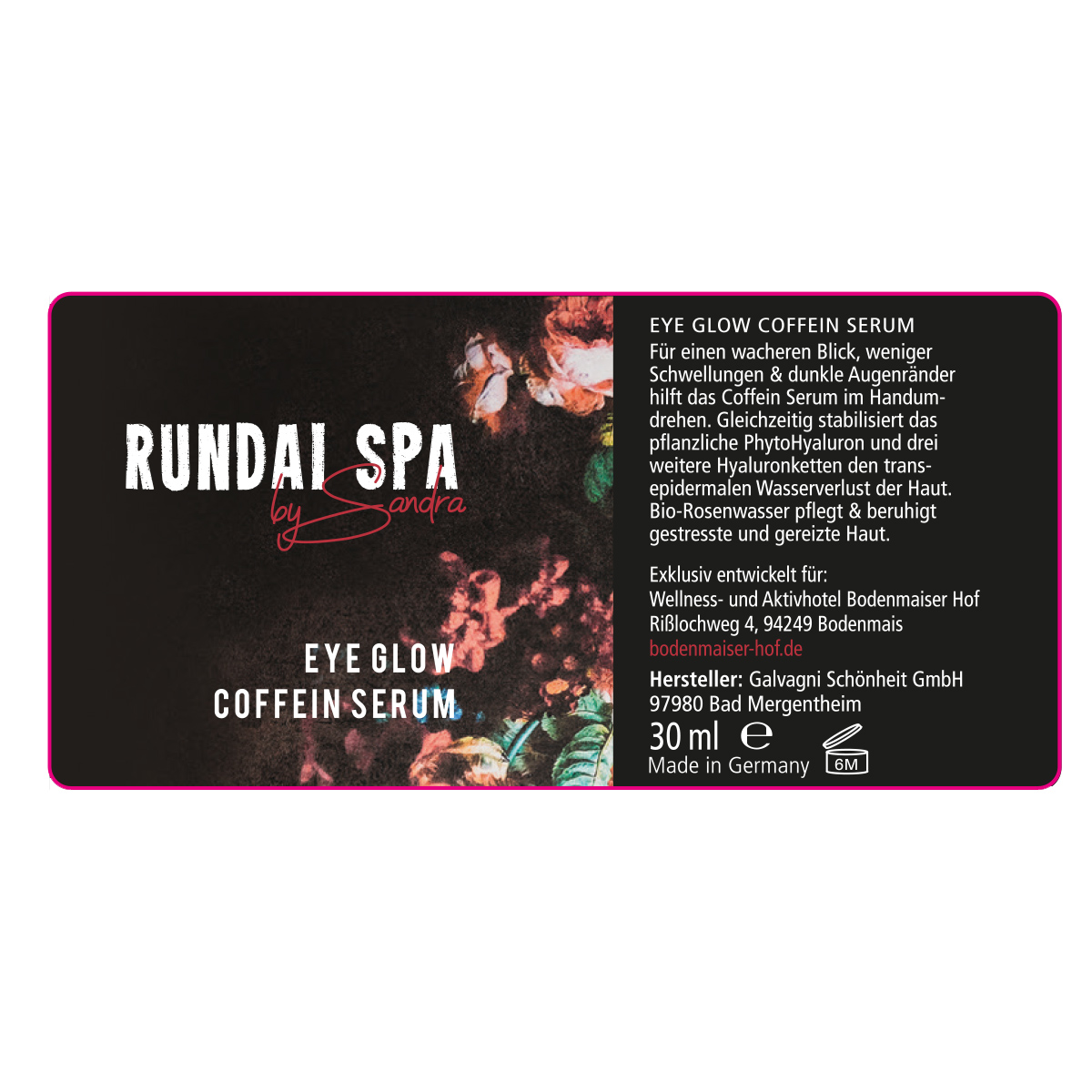RUNDAI SPA - Eye Glow Coffein Serum